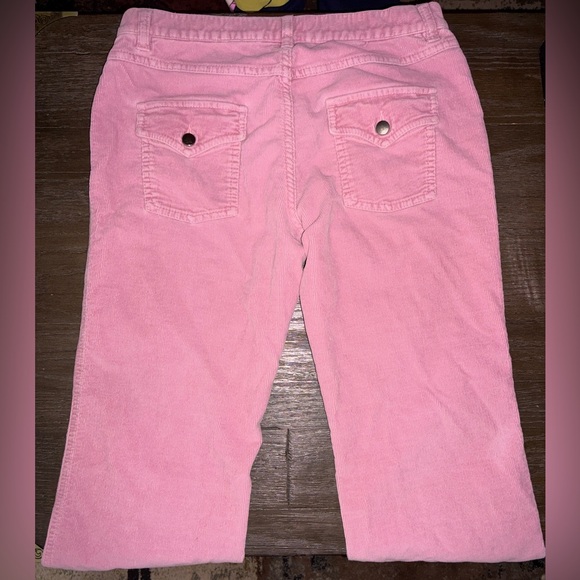 Ideology Pink Corduroy Low Rise Trousers - Picture 4 of 5